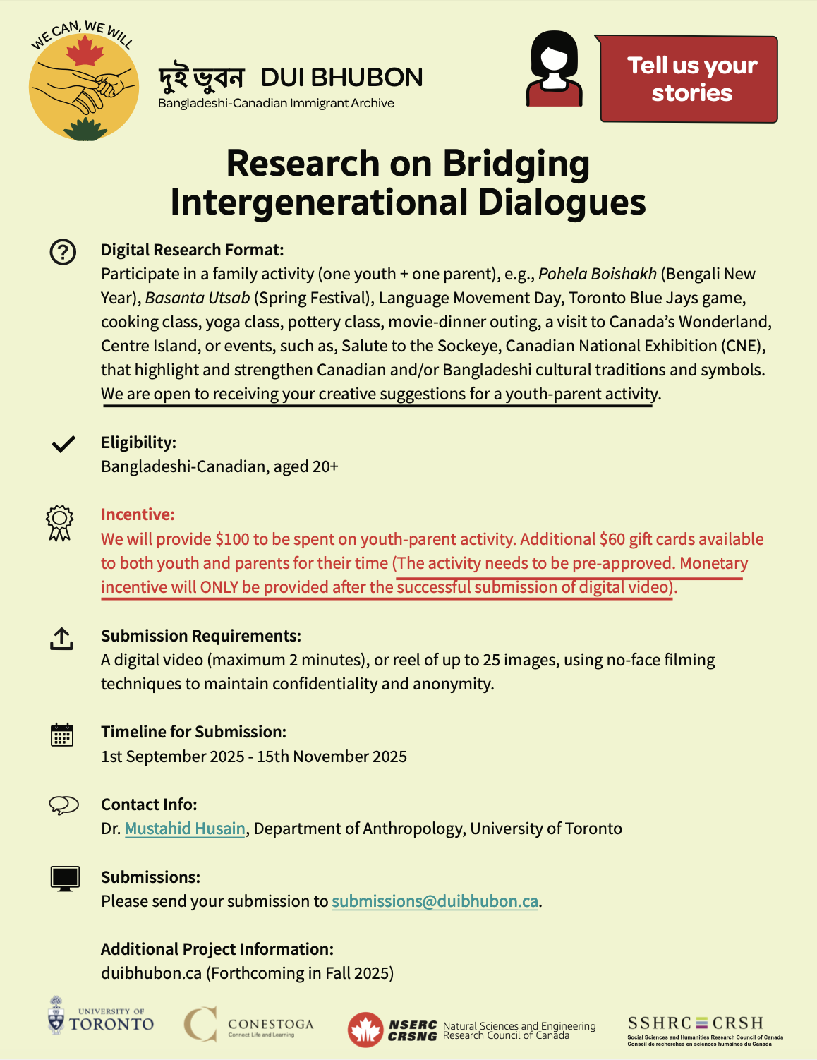 Youth-Parent Activities