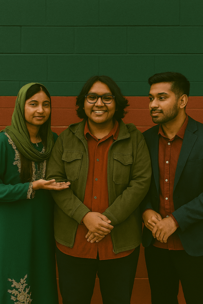 three bangladeshi-canadians